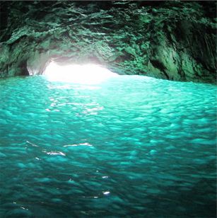 visite de la grotte bleue