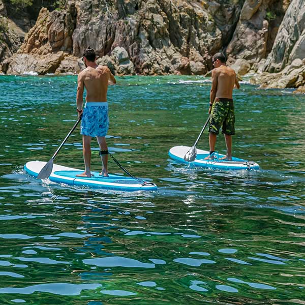 wake board lors d'une excursion