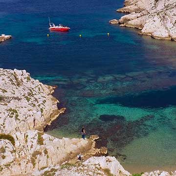 Visite des calanques du Frioul