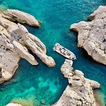 Visite des calanques du Frioul Marseille