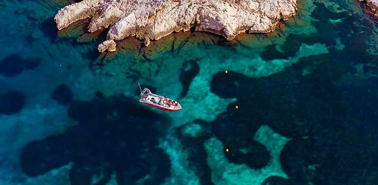 la visite des Calanques