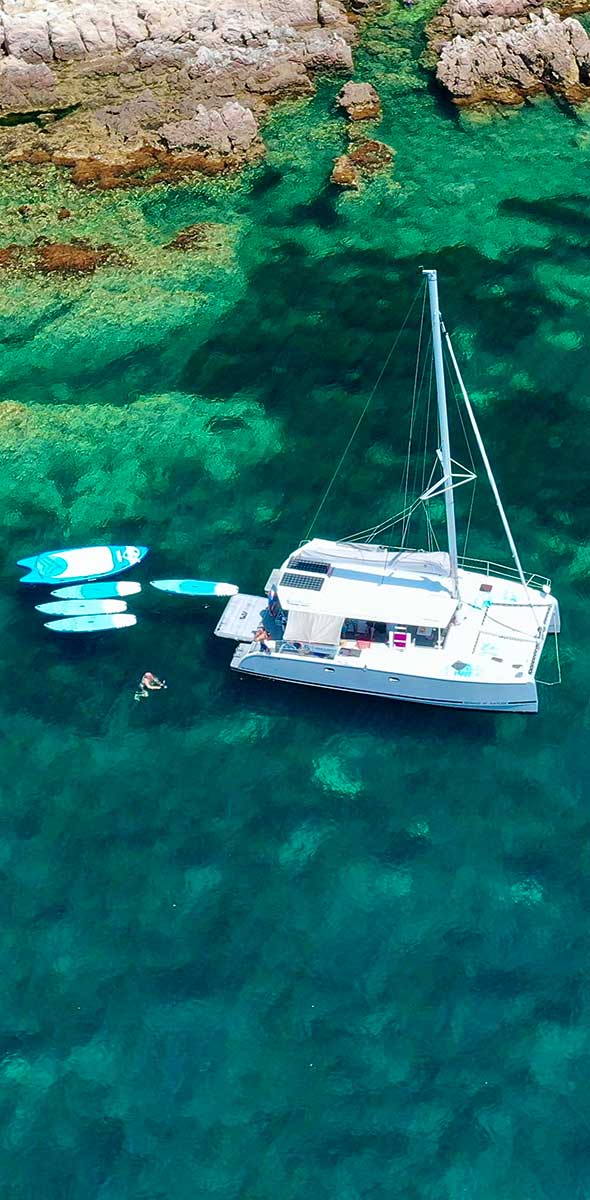 location de catamaran avec skipper à Marseille