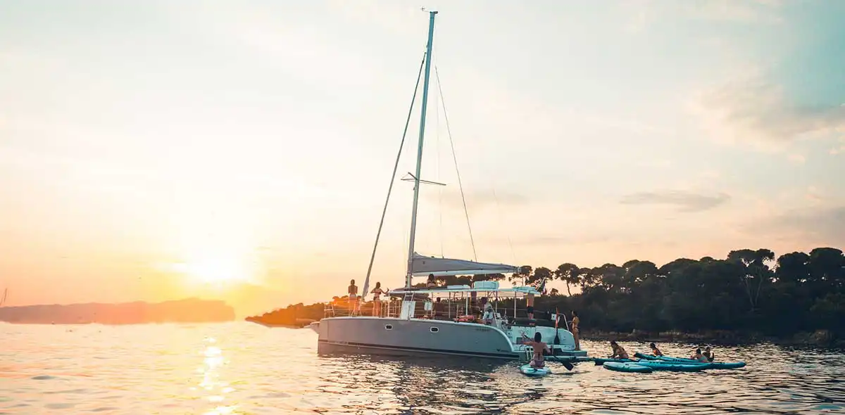 Sunset-Catamaran