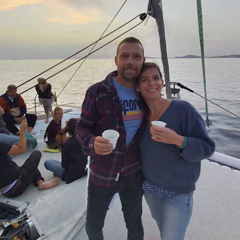 jolie visite en bateau en soirée à Marseille