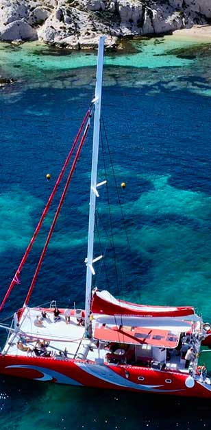 location de catamaran avec skipper à Marseille